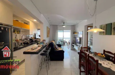 Apartamento planejado com 2 dormitórios à venda, 86 m² por r$ 635.000  caiçara  praia grande sp