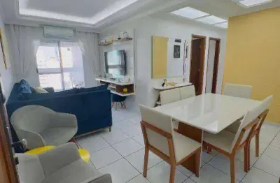Apartamento porteira fechada com 3 dormitórios 500 metros do mar à venda 78 m² por r$ 650.000,00  canto do forte  praia grande sp