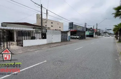 Casa comercial  com 210 metros de terreno  à venda, 180 m² de área construída  por r$ 1.200.000  em avenida comercial  guilhermina praia grande/sp