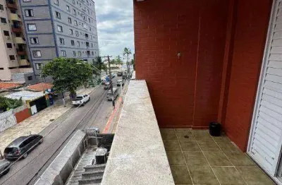 Apartamento com 100 m² frente rua 2  dormitórios para alugar definitivo pacote por r$ 3.200 mês  tupi  praia grande sp