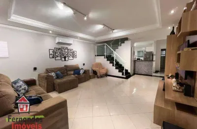 Sobrado com 3 dormitórios 350 metros da praia à venda, 96 m² por r$ 630.000 - maracanã - praia grande/sp