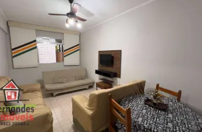 Apartamento mobiliado uma quadra e meia da praia com 1 dormitório  aluguel definitivo pacote 65 m² por r$ 2.100 mês  canto do forte  praia grande sp