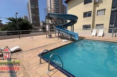 Apartamento  com lazer completo perto da praia 1 dormitório à venda, 51 m² por r$ 245.000 - aviação - praia grande/sp