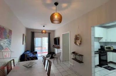 Apartamento vista mar mobiliado  com 2 dormitórios sendo 1 suíte aluguel definitivo pacote 82 m² por r$ 2.900 mês  aviação  praia grande sp