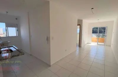 Apartamento novo com 2 dormitórios sendo 1 suíte, lazer completo à venda, 60 m² por r$ 390.000 - boqueirão - praia grande/sp