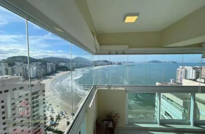 Cobertura porteira fechada  piscina 2 dormitórios à venda, 196 m² por r$ 2.450.000 - jardim las palmas - guarujá/sp