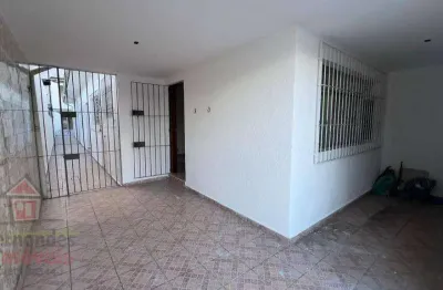 Casa reformada em avenida comercial com 4 dormitórios sendo 3 suítes  para alugar, 210 m² por r$ 5.000 mês - vila guilhermina - praia grande/sp