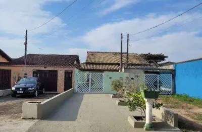 Casa térrea individual com 2 dormitórios à venda, 68 m² por r$ 299.000  america  mongaguá sp