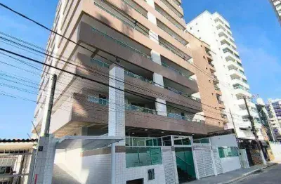 Apartamento novo pronto para morar com 1 dormitório à venda, 48 m² por r$ 310.000 - aviação - praia grande/sp