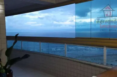 Apartamento mobiliado com 3 dormitórios para alugar definitivo pacote 114 m² por r$ 4.200 mês ocian praia grande