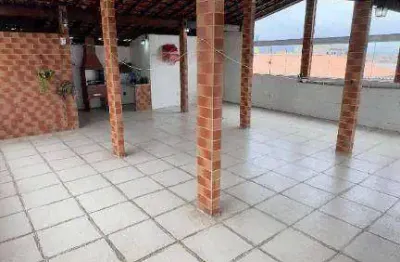 Sobrado triplex 4 quartos para alugar definitivo pacote 292,38 m² por r$4.200 mirim praia grande sp