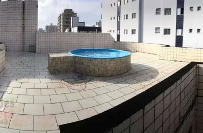 Corbertura com piscina no bairro tupi com 4 dormitórios 450 m² por r$850.000  praia grande sp.