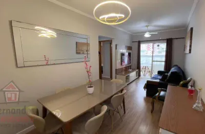 Apartamento porteira fechada 2 dormitórios sendo 1 suíte 89 m² à venda r$689.000 canto do forte praia grande/sp.