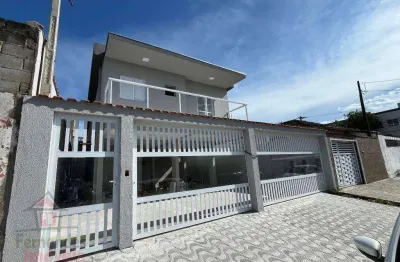 Casa de condomínio nova sobreposta alta com 2 quartos sendo 1 suíte à venda, 56 m² por r$ 289.000 - vila tupiri - praia grande/sp