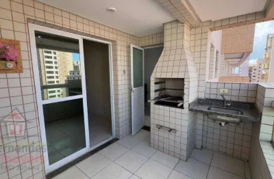 Apartamento 1 dormitório com suíte para alugar definitivo pacote 53 m² por r$2.700 mês aviação praia grande sp