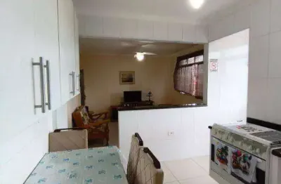 Apartamento mobiliado 1 quarto no bairro Guilhermina  em Praia Grande próximo do Carrefour à venda por  R$320.000