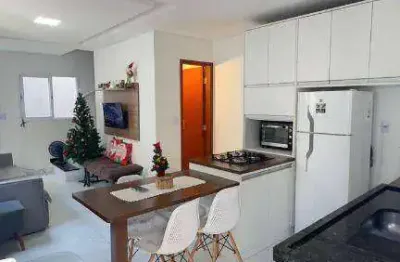 Casa de condomínio 2 quartos à venda por 290.000  aviação 200 metros da praia  em praia grande.