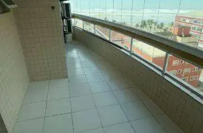 Apartamento vista mar 3 dormitórios sendo 2 suítes 114 m2 aluguel definitivo pacote por r$4.600 ocian praia grande sp