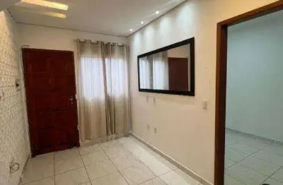 Casa térrea em condomínio  2 dormitórios para alugar definitivo paoote  50 m² por r$ 1.800 mês  mirim   praia grande sp