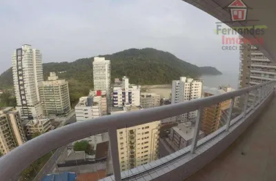 Apartamento novo pronto com vista mar  3 dormitórios à venda, 138 m² por r$ 1.200.000 parcela direto canto do forte  praia grande sp