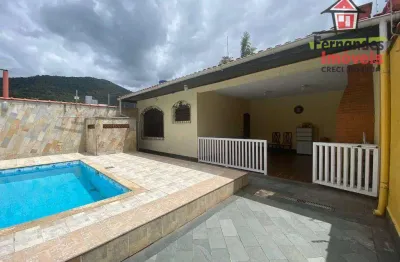 Sobrado isolado mobiliado  com edícula 4 dormitórios à venda, 300 m² por r$ 900.000  solemar  praia grande sp