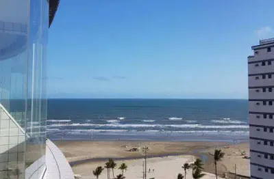 Apartamento duplex com vista mar 2 suítes  planejado à venda, 105 m² por r$ 575.000 - tupi - praia grande/sp