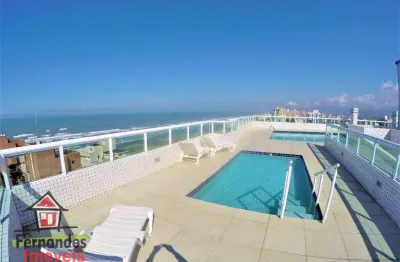 Apartamento novo pronto 2 dormitórios 88 m² entrada de r$195.000  guilhermina praia grande