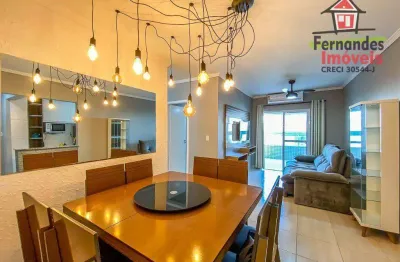 Apartamento porteira fechada próximo da praia com 3 dormitórios à venda, 101 m² por r$ 679.000 - ocian - praia grande/sp
