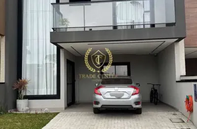 Sobrado semimobiliado com área gourmet e quintal - Condomínio Life Garden