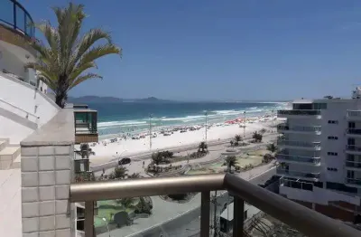 Cobertura para venda em cabo frio, braga, 4 dormitórios, 3 suítes, 5 banheiros, 1 vaga