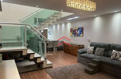Sobrado com 3 dormitórios à venda, 164 m² por r$ 937.000,00 - parque são lucas - são paulo/sp
