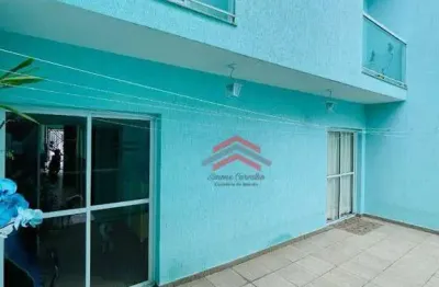 Sobrado com 3 dormitórios à venda, 197 m² por r$ 1.100.000,00 - parque são lucas - são paulo/sp