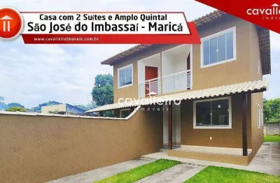 Casa com 2 quartos à venda na Rua João da Cunha Abreu, 20, São José do Imbassaí, Maricá