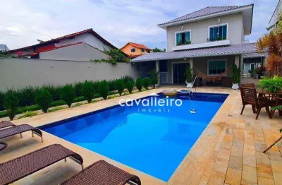 Casa com 5 dormitórios à venda, 250 m² por r$ 990.000,00 - barra de maricá - maricá/rj