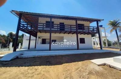 Casa com 3 dormitórios à venda, 306 m² por r$ 600.000,00 - jacaroá - maricá/rj