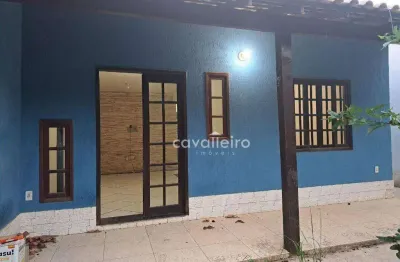 Casa com 2 dormitórios à venda, 73 m² por r$ 350.000,00 - jacaroá - maricá/rj