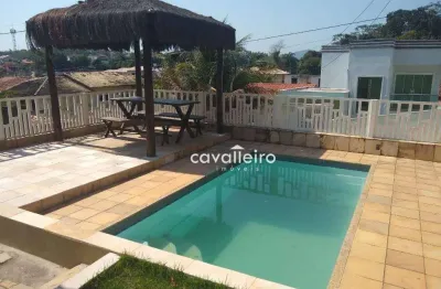 Casa com 4 dormitórios à venda, 250 m² por r$ 850.000,00 - flamengo - maricá/rj