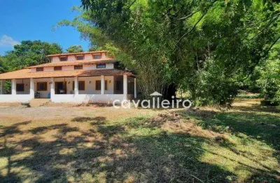 Chácara com 4 dormitórios à venda, 5040 m² por r$ 750.000,00 - caxito - maricá/rj