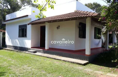 Imóvel com 2 casas, área total 1080m², à venda, por r$ 350.000 - jacaroá - maricá/rj