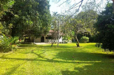 Chácara com 5 dormitórios à venda, 5000 m² - serra de mato grosso (sampaio correia) - saquarema/rj