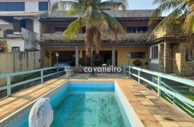 Barra de maricá, casa com 5 dormitórios à venda, 262 m² por r$ 950.000 - maricá/rj