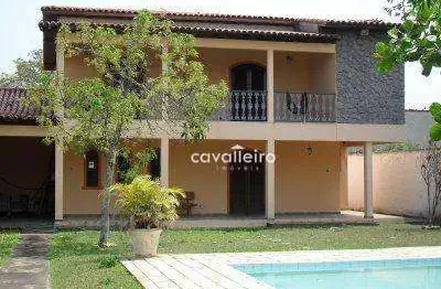 Casa com 5 dormitórios à venda, 239 m² por r$ 700.000,00 - barroco (itaipuaçu) - maricá/rj