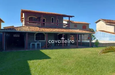 Casa à venda, 426 m² por r$ 850.000,00 - jardim interlagos (ponta negra) - maricá/rj
