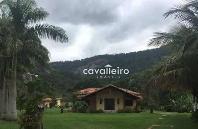 Chácara com 4 dormitórios à venda, 4146 m² - são josé do imbassaí - maricá/rj