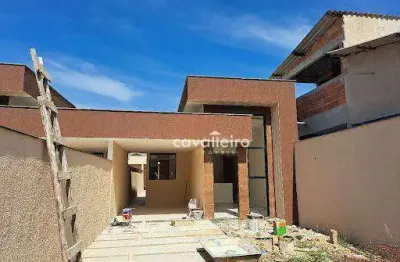 Casa com 2 dormitórios à venda, construção moderna    - são josé de embassai - maricá/rj