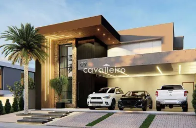 Casa com 4 dormitórios à venda, 321 m²- centro - maricá/rj