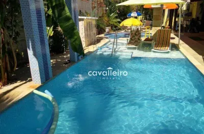 Casa com 3 quartos, piscina espetacular, área gourmet por r$ 700.000 - cordeirinho - maricá/rj