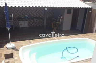 Casa com 2 dormitórios à venda, 77 m² - cordeirinho - maricá/rj