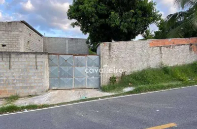 Área com projeto para término de galpão em inoa-marica!