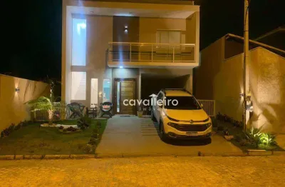 Casa com 3 dormitórios à venda, 150 m² - pindobas - maricá/rj